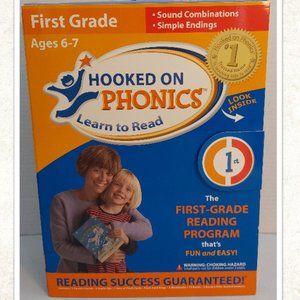 Hooked on Phonics - Learn to Read - First Grade - New in box